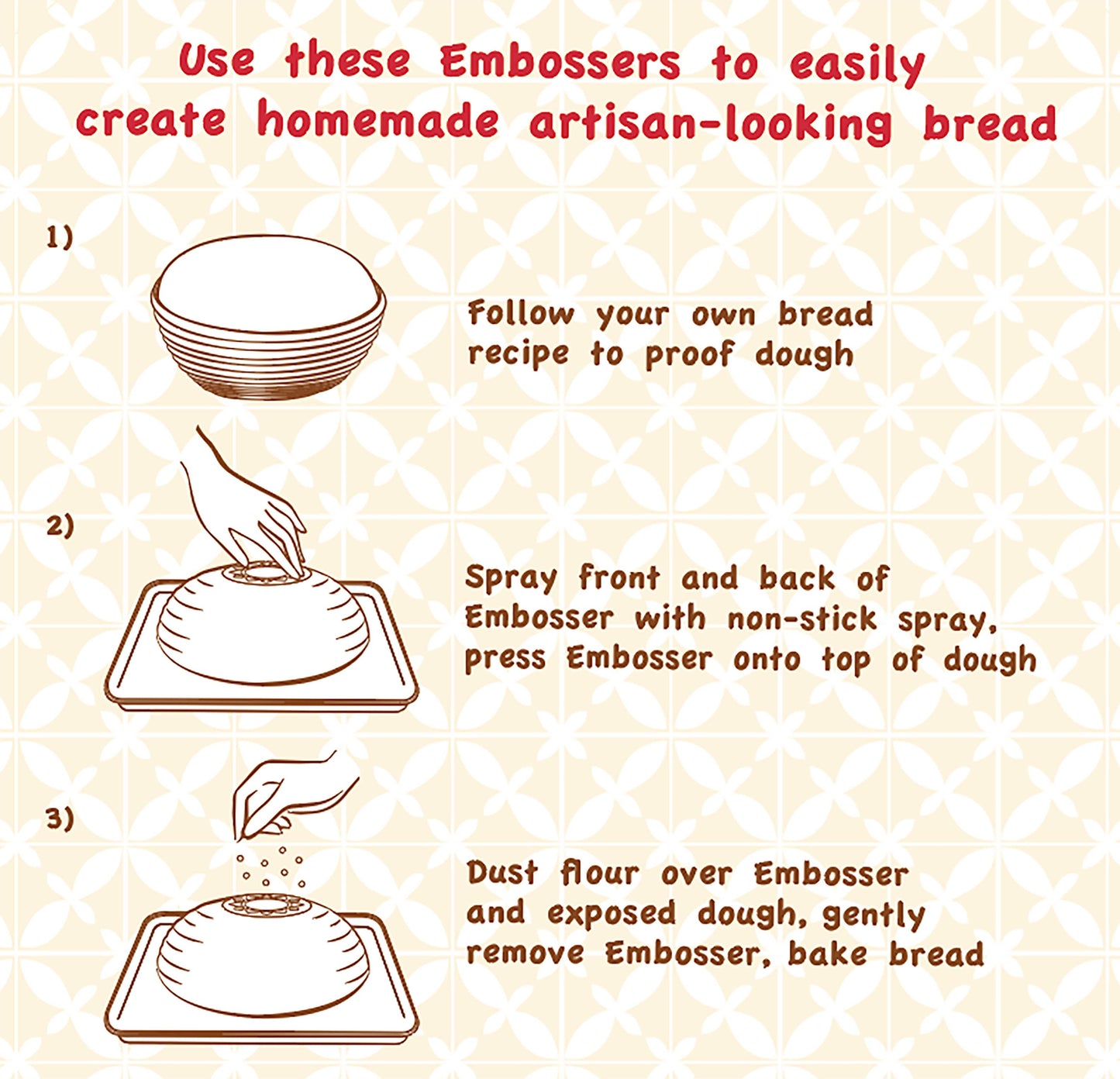 Bread Embosser Set